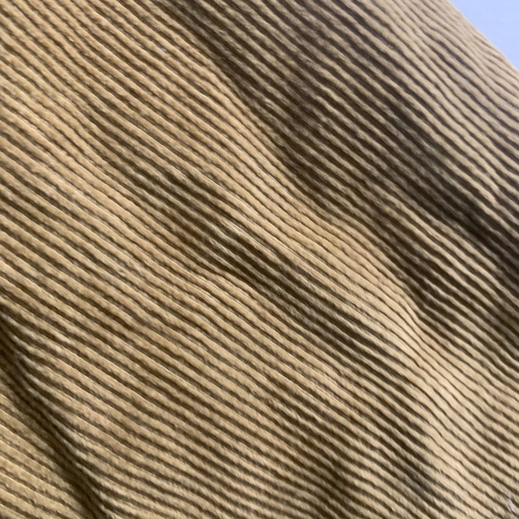 Tan corduroy jacket with white sheep fur - Picture 2 of 4